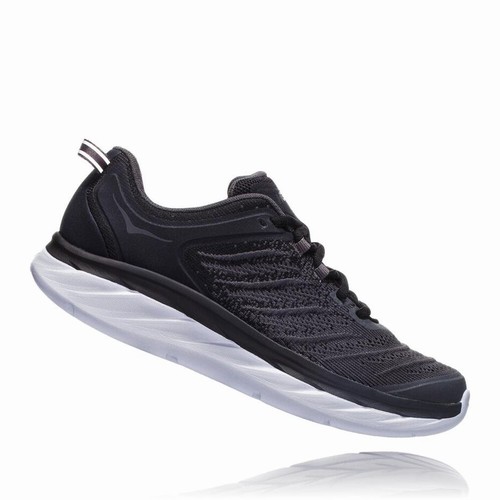 Hoka One One AKASA Lifestyle Shoes For Men India Black/Grey IN-0917